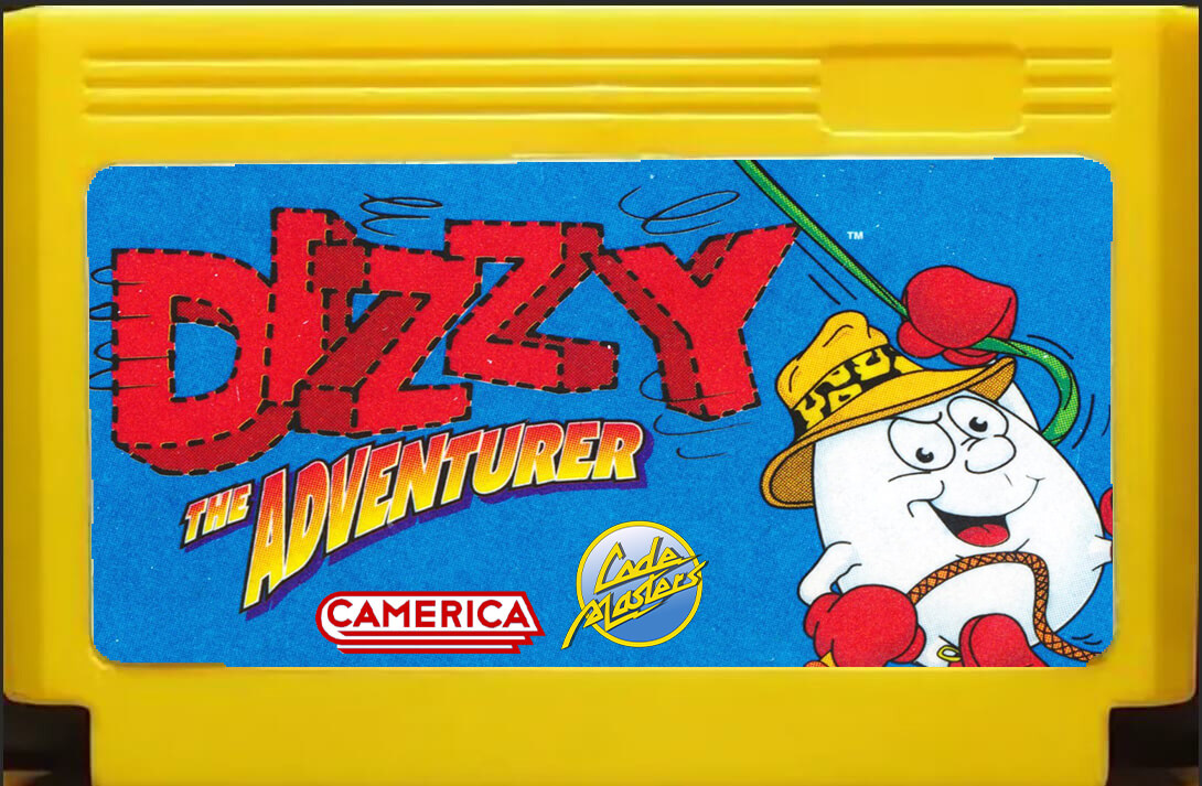 Лицензионный картридж Dizzy The Adventurer для NES\Famicom